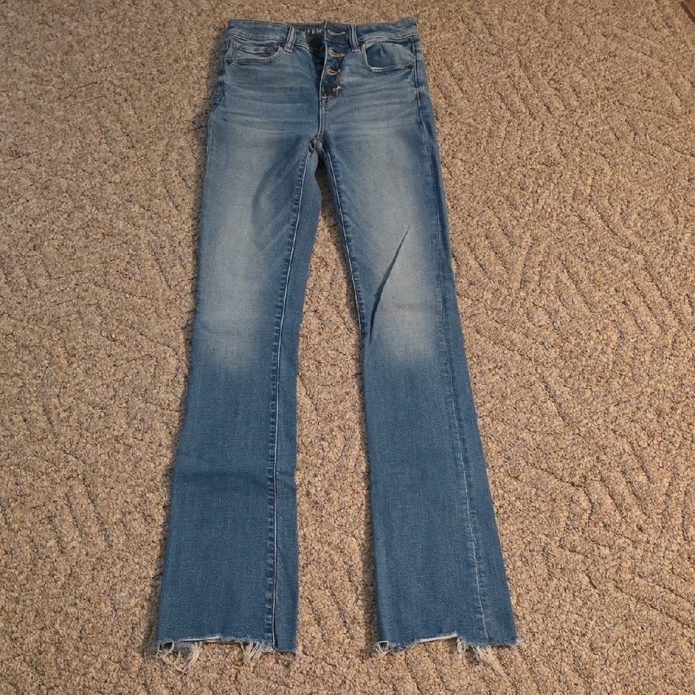 American Eagle Outfitters Light Blue Skinny Jeans